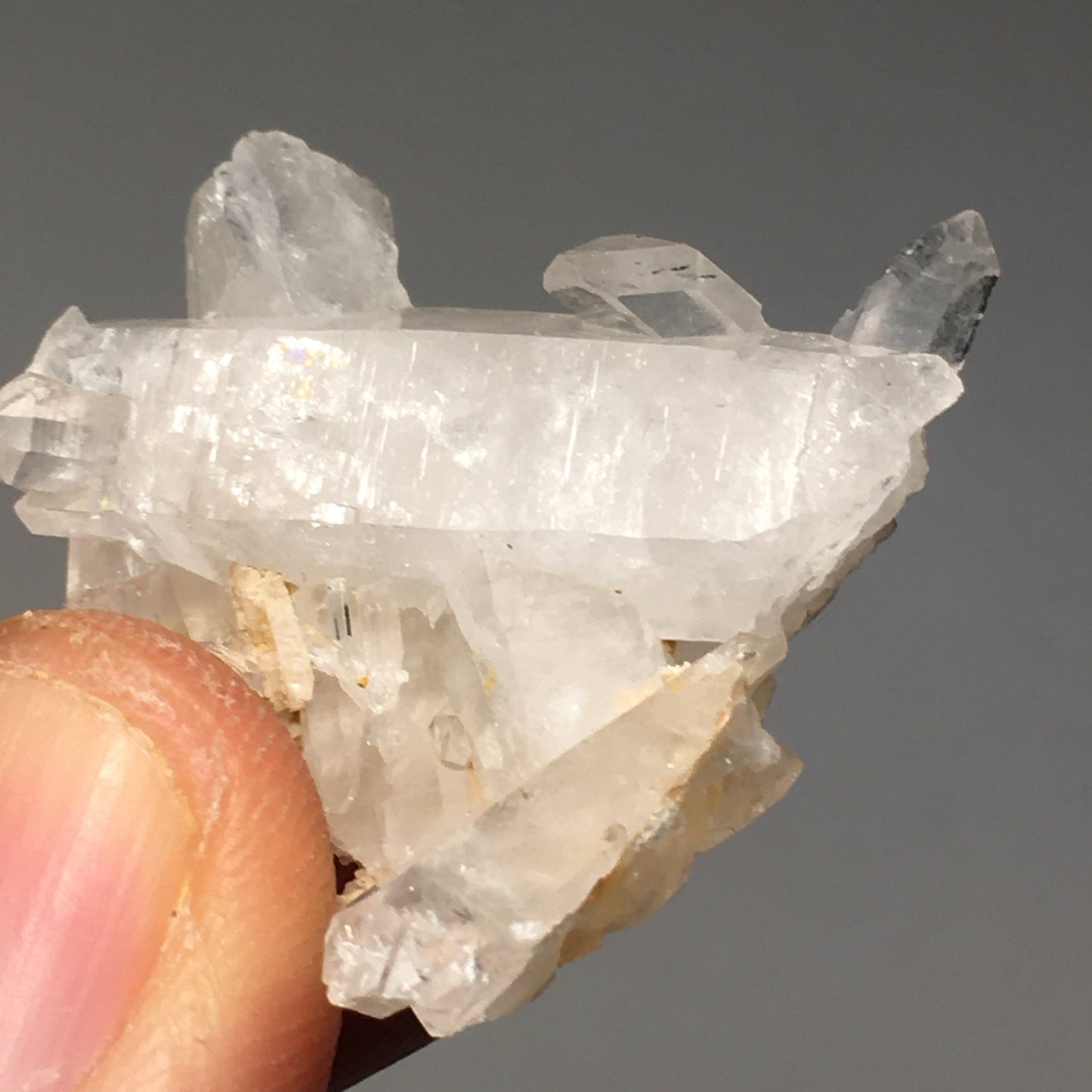QUARTZ CLUSTER Large Flat Tabular Point