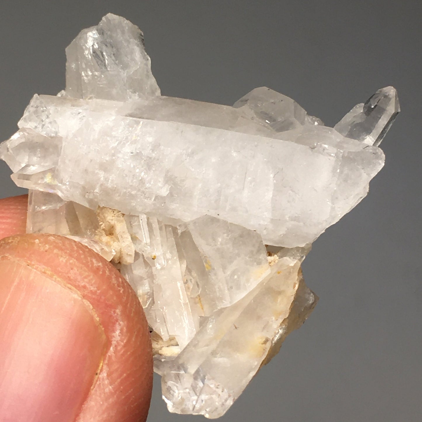 QUARTZ CLUSTER Large Flat Tabular Point