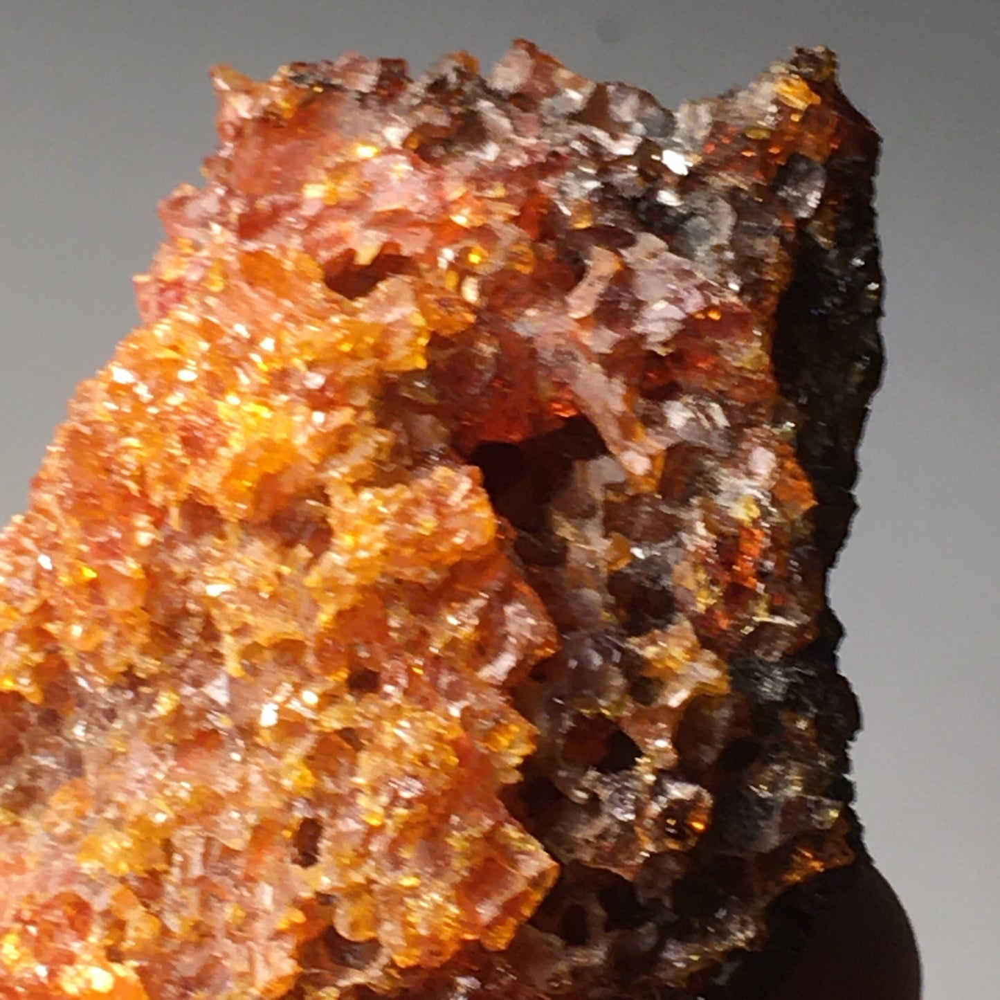 Giant Red Zincite Cluster