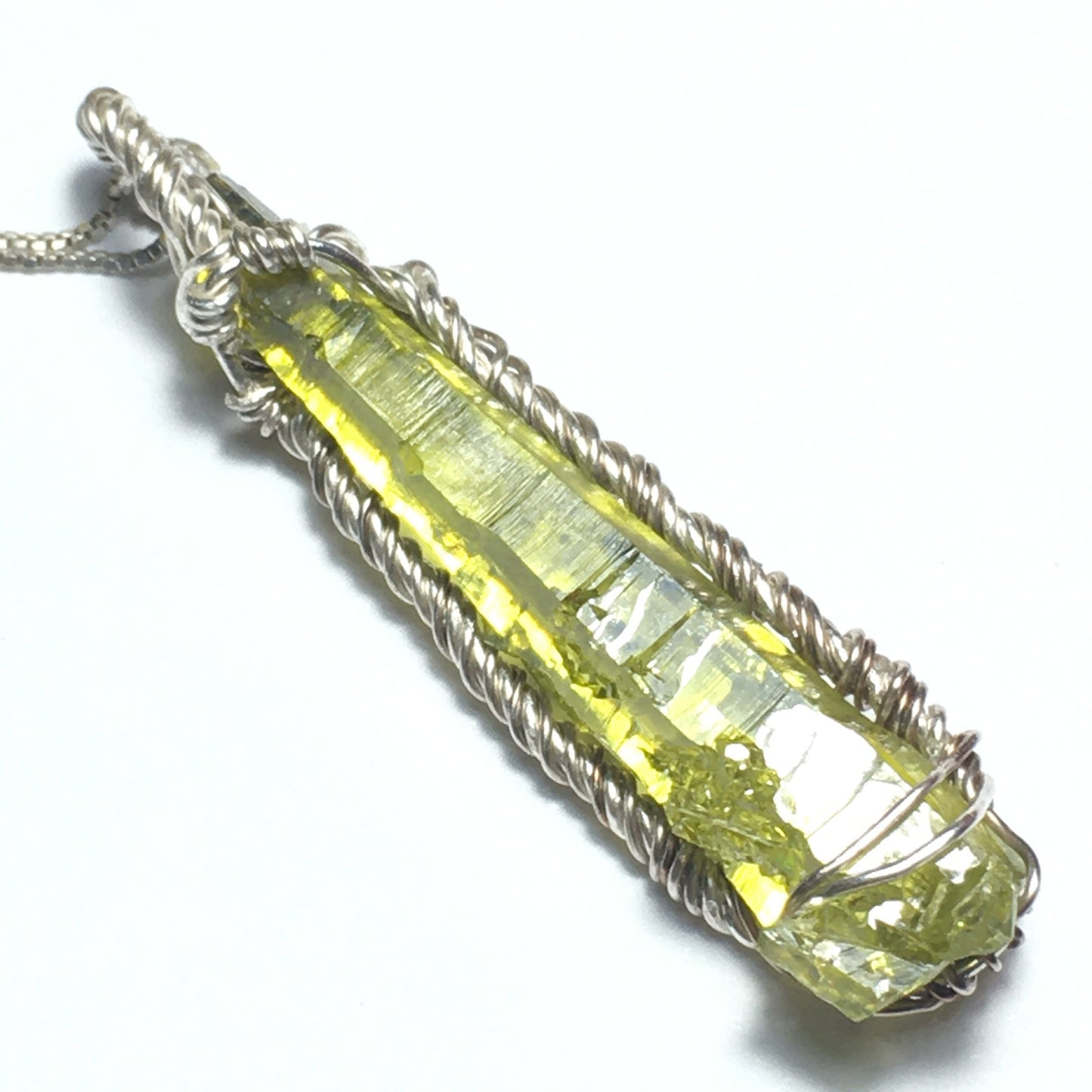 GIANT Zincite Pendant and Chain