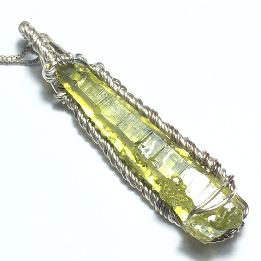 GIANT Zincite Pendant and Chain
