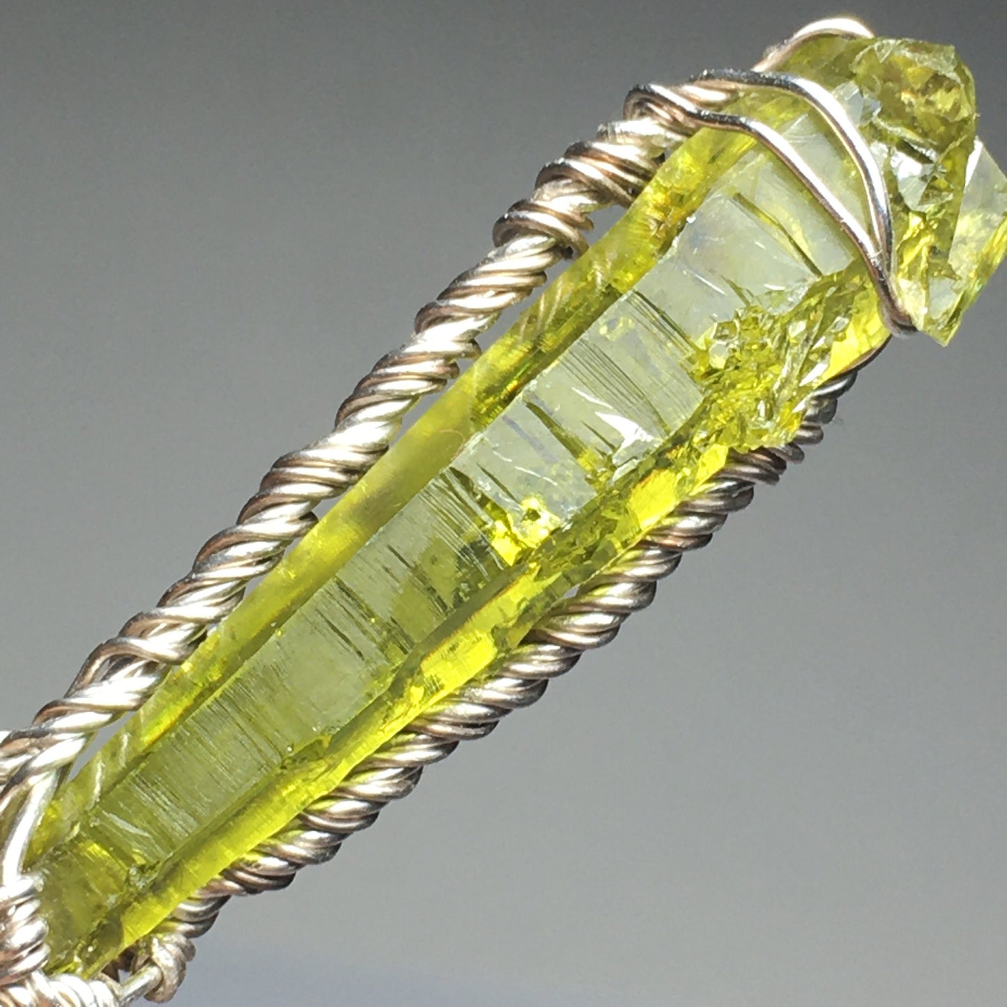 GIANT Zincite Pendant and Chain