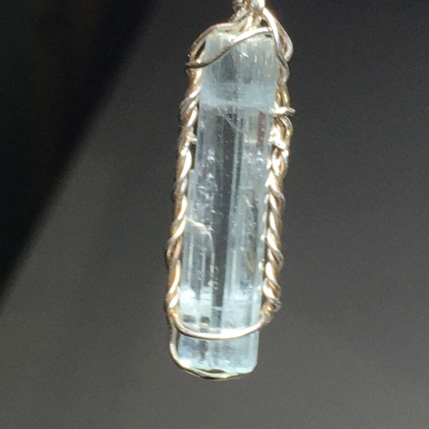 Aquamarine 925 Silver Pendant