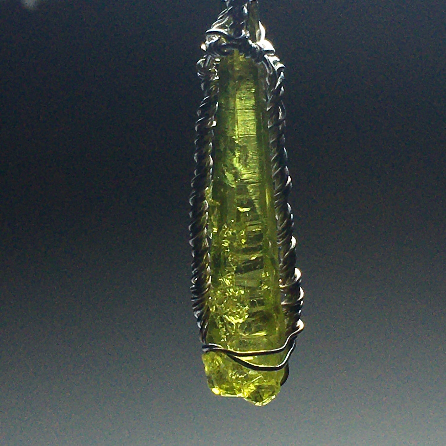 GIANT Zincite Pendant and Chain