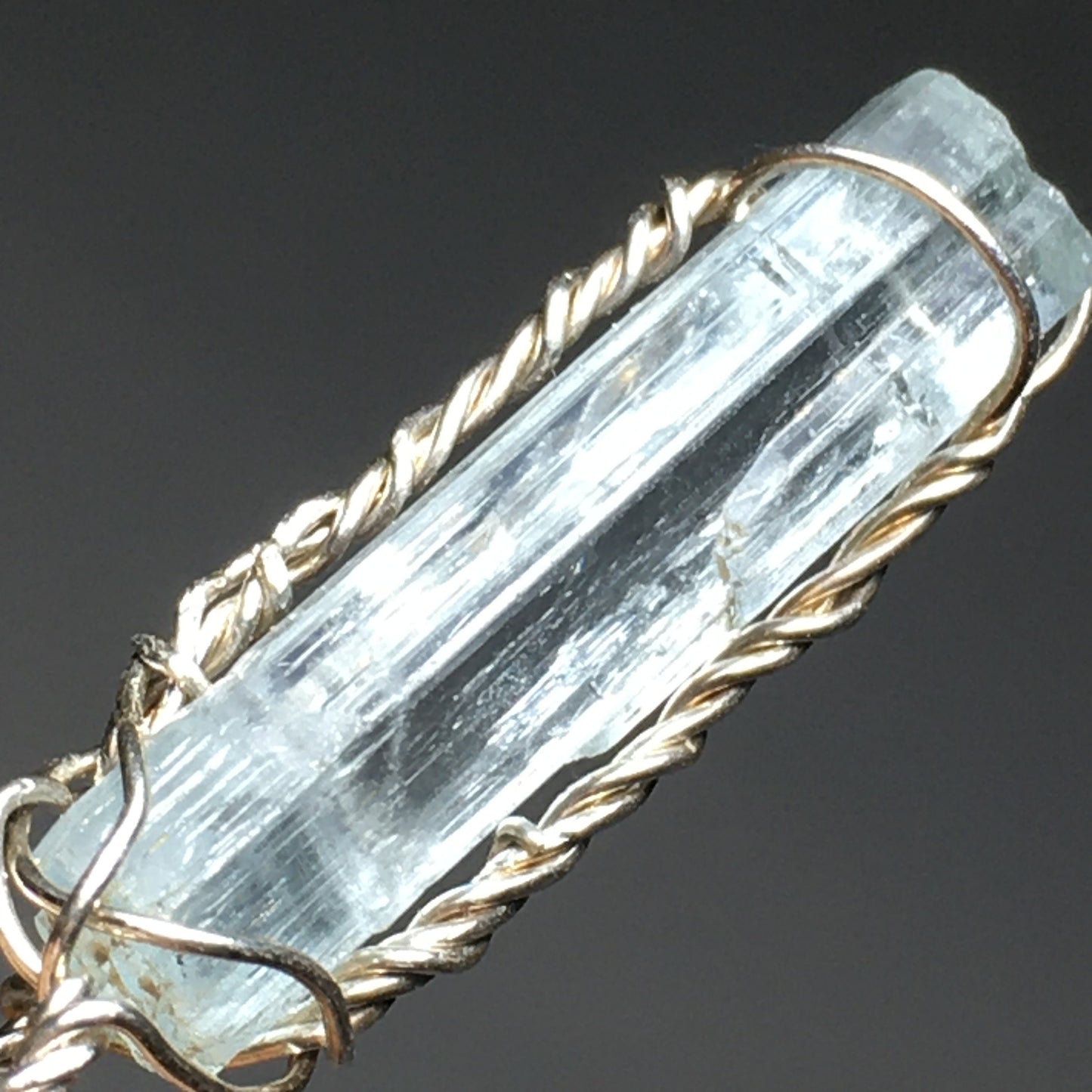 Aquamarine 925 Silver Pendant
