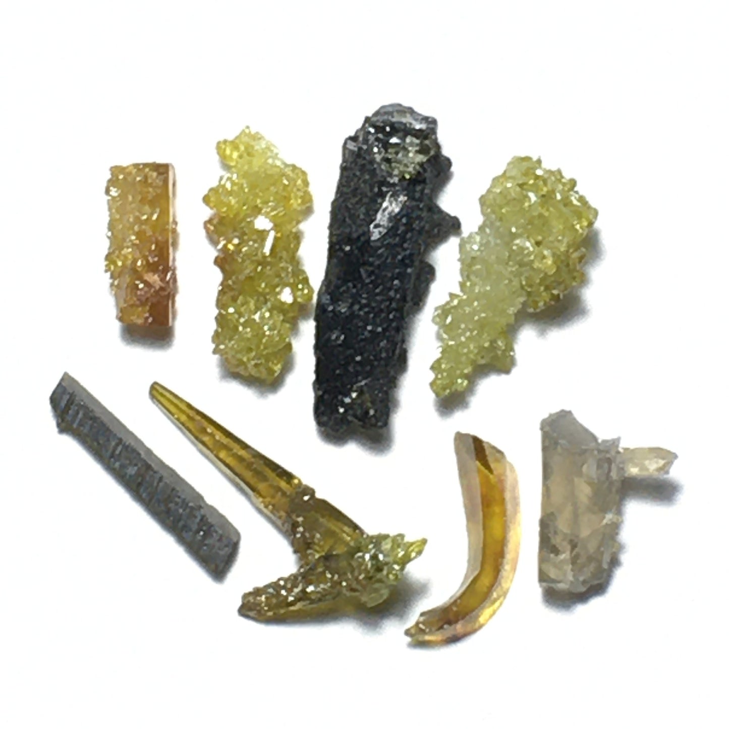 10 Grams Lot of Zincite Crystals (8 pc)