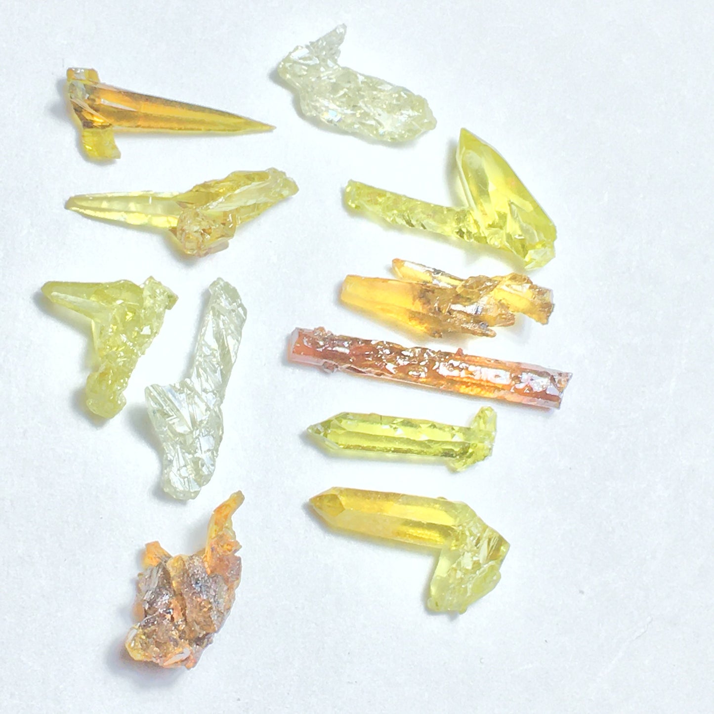 5 Grams Lot of Zincite Crystals (11 pc)