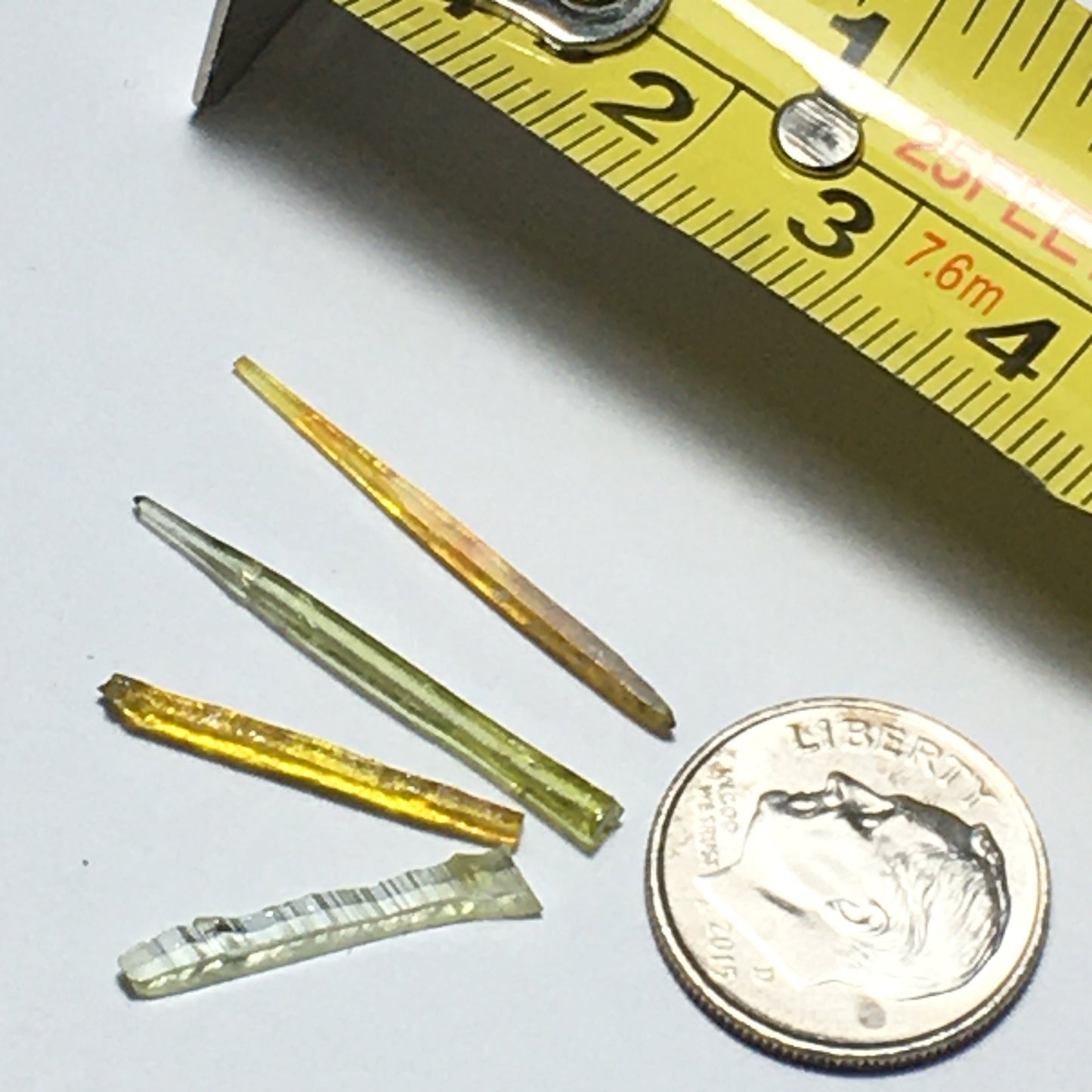 1 Gram Lot of Zincite Crystals (4 pc)