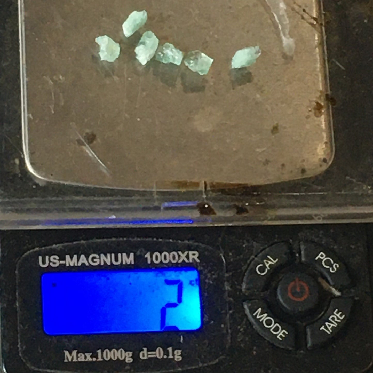 Natural Emerald Lot 7 crystals