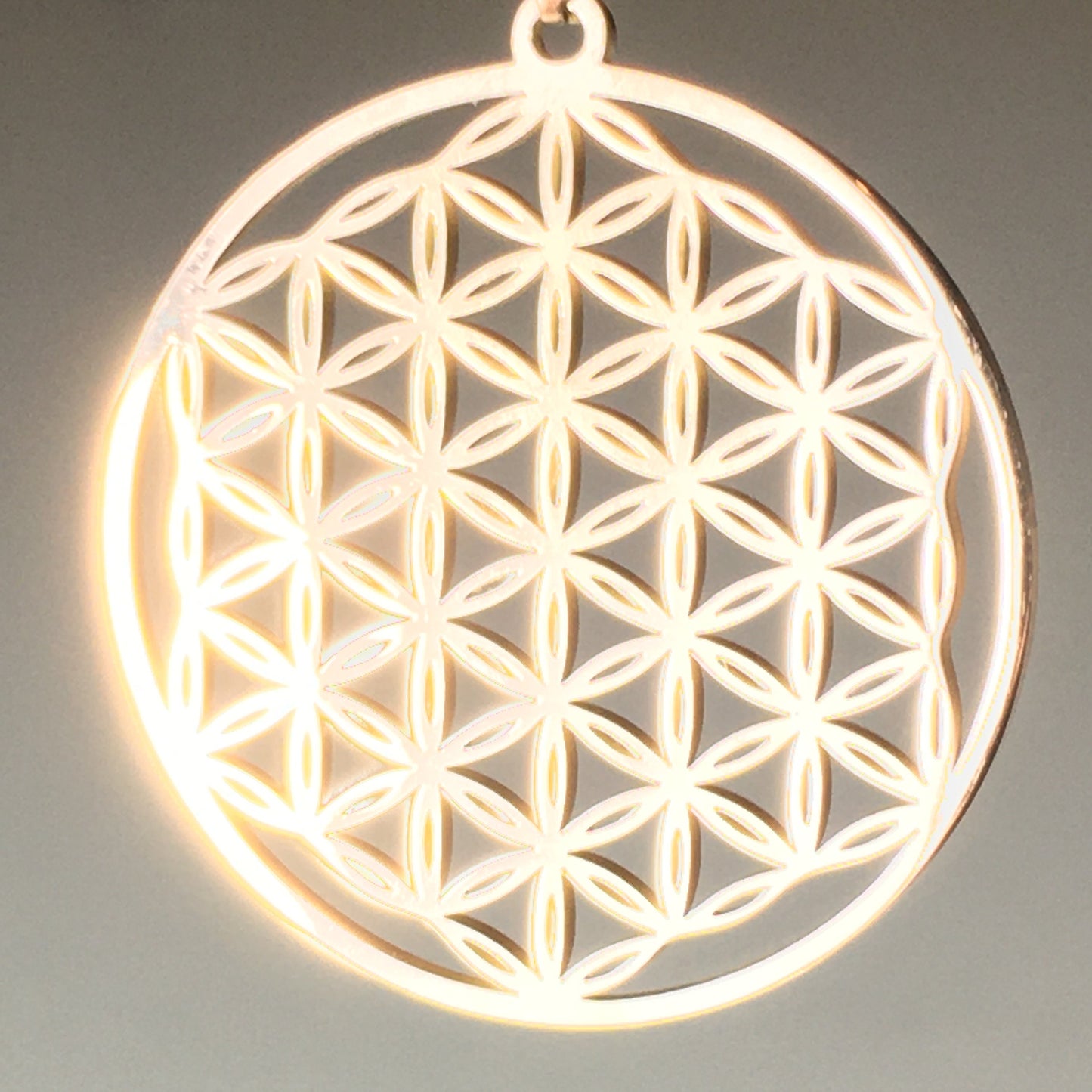 Detailed Flower of Life Pendant