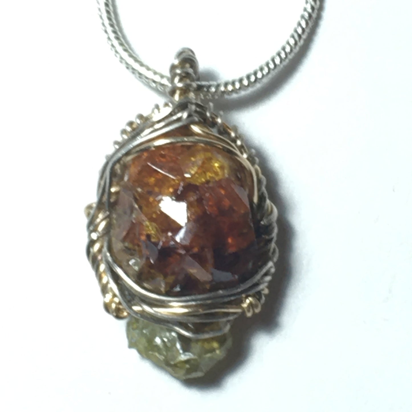 Red Zincite Pendant