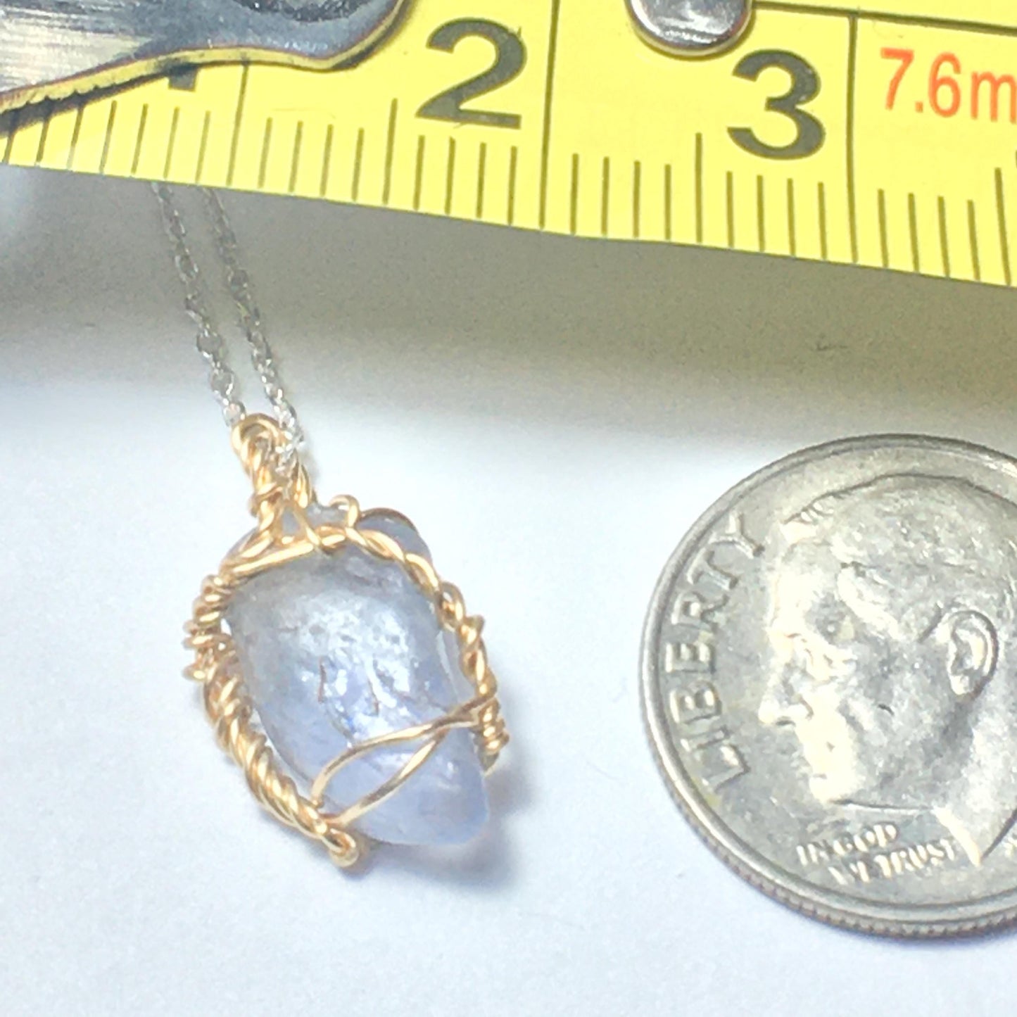 Blue Sapphire Pendant (natural unheated)