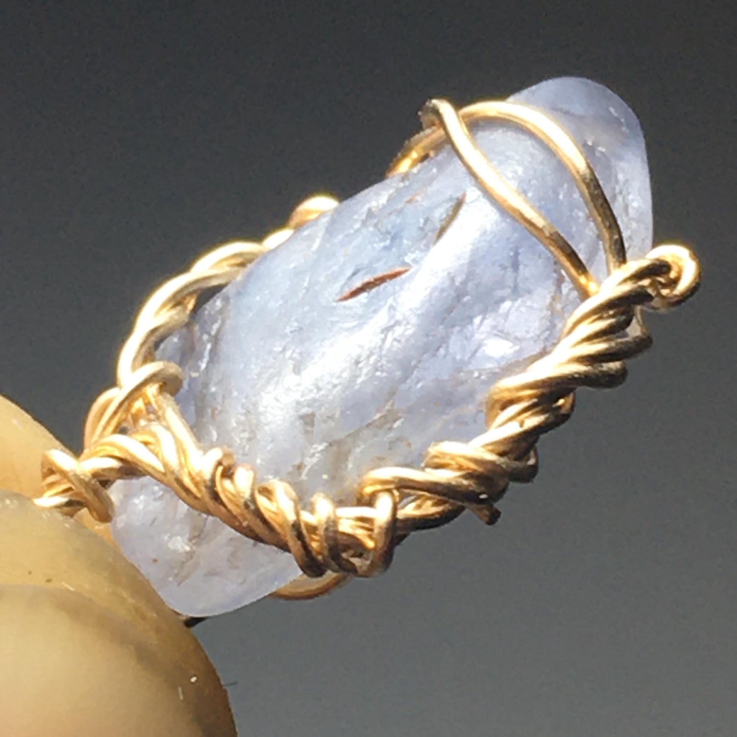 Blue Sapphire Pendant (natural unheated)