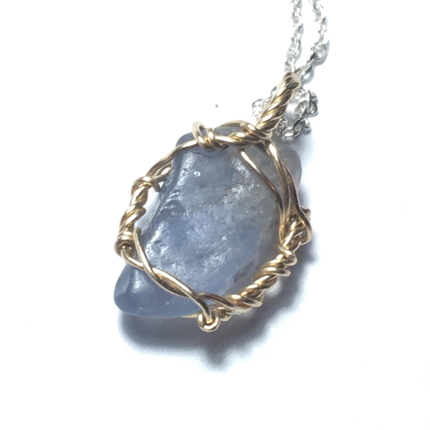 Blue Sapphire Pendant (natural unheated)
