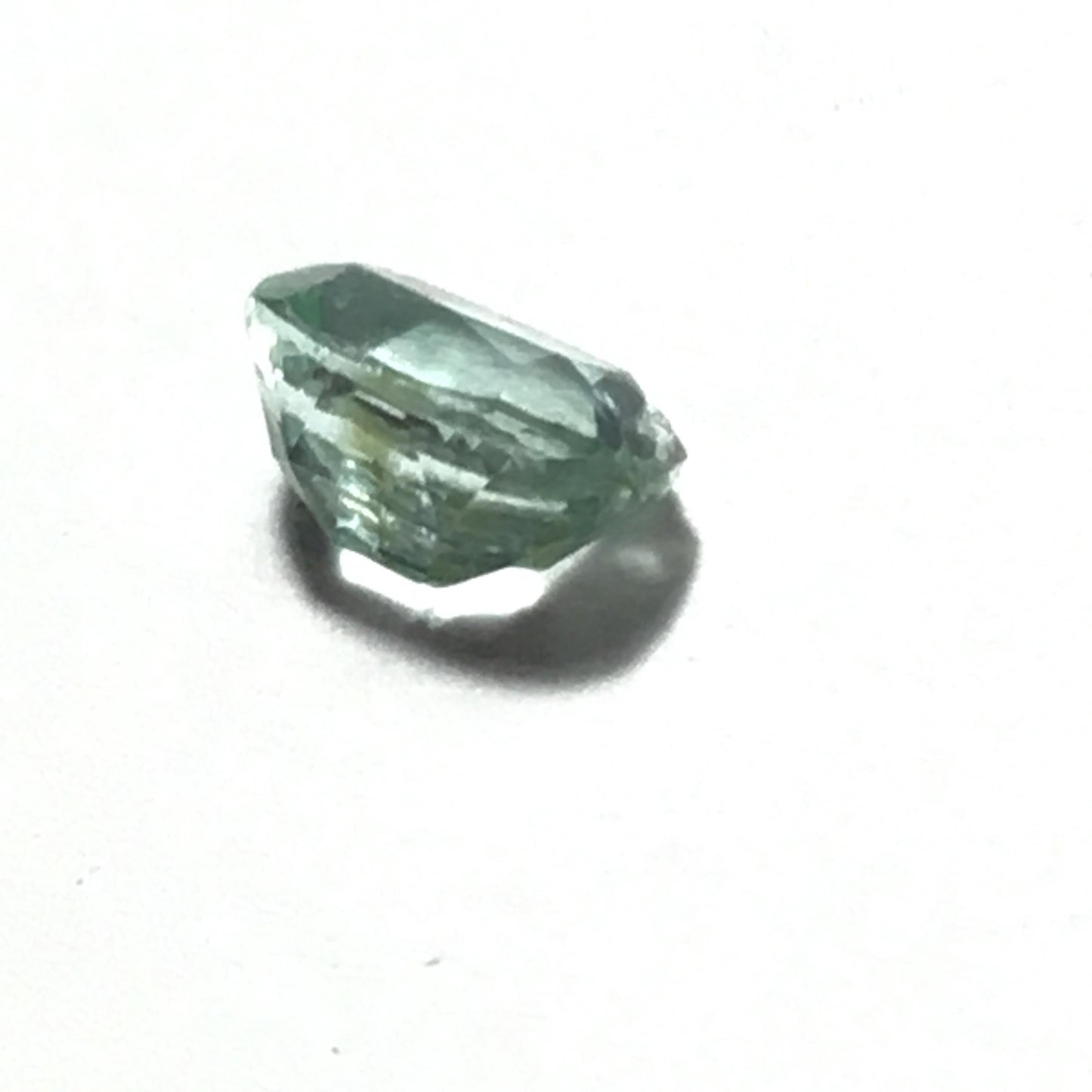 Clear Blue Tourmaline Faceted Gemstone .615 ct