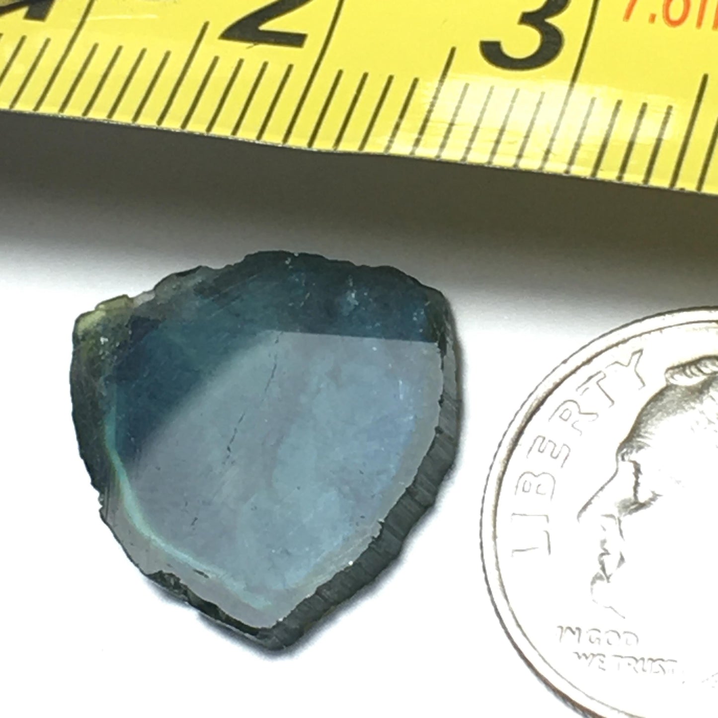 Blue Watermelon Tourmaline 6.715 ct
