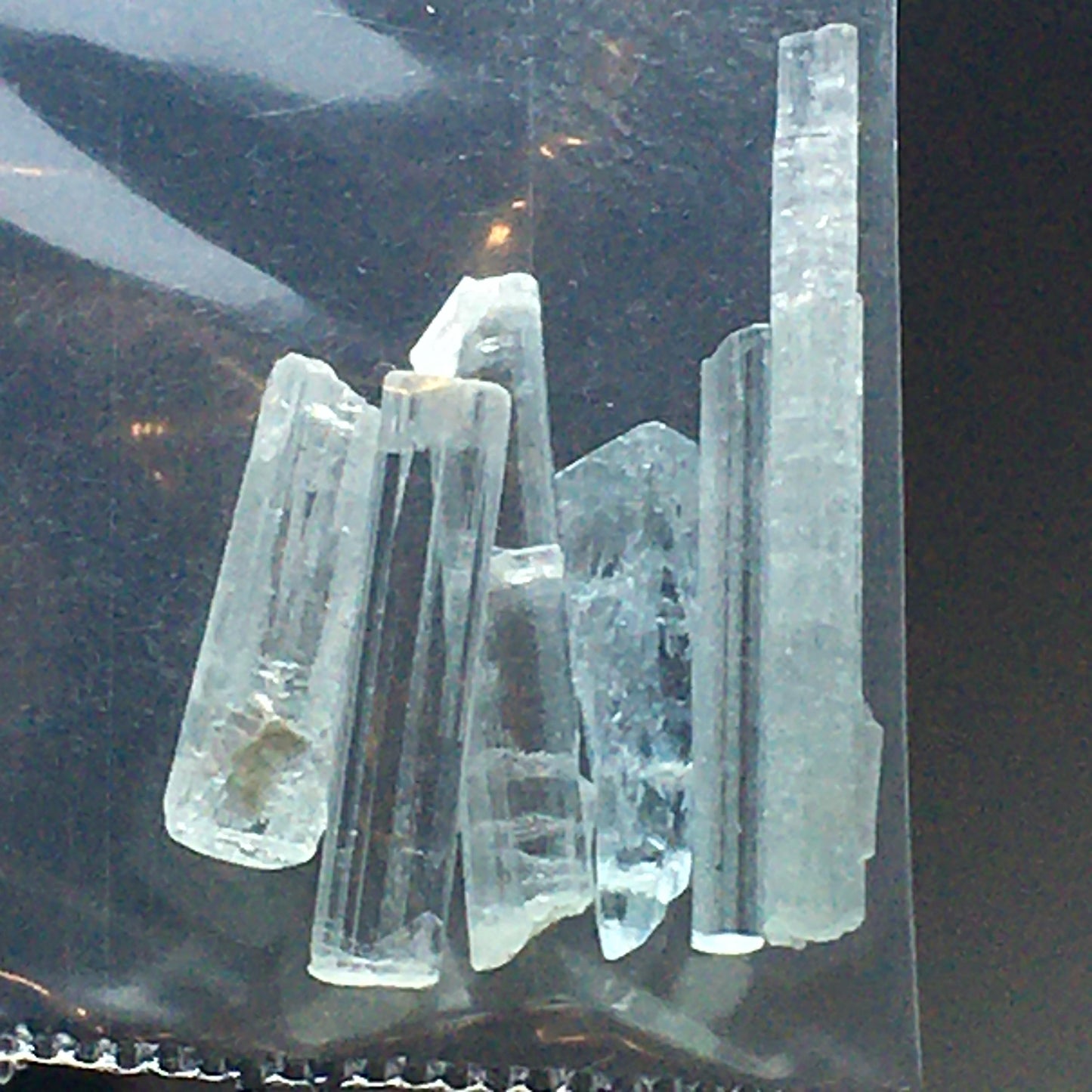 Gem A Quality Aquamarine gem natural terminated crystals (6.1 carat lot)