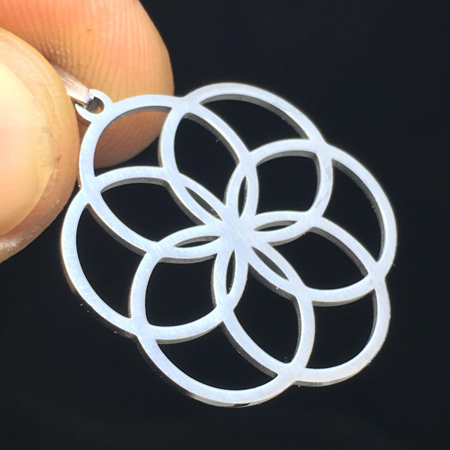 Seed of Life Pendant laser cut