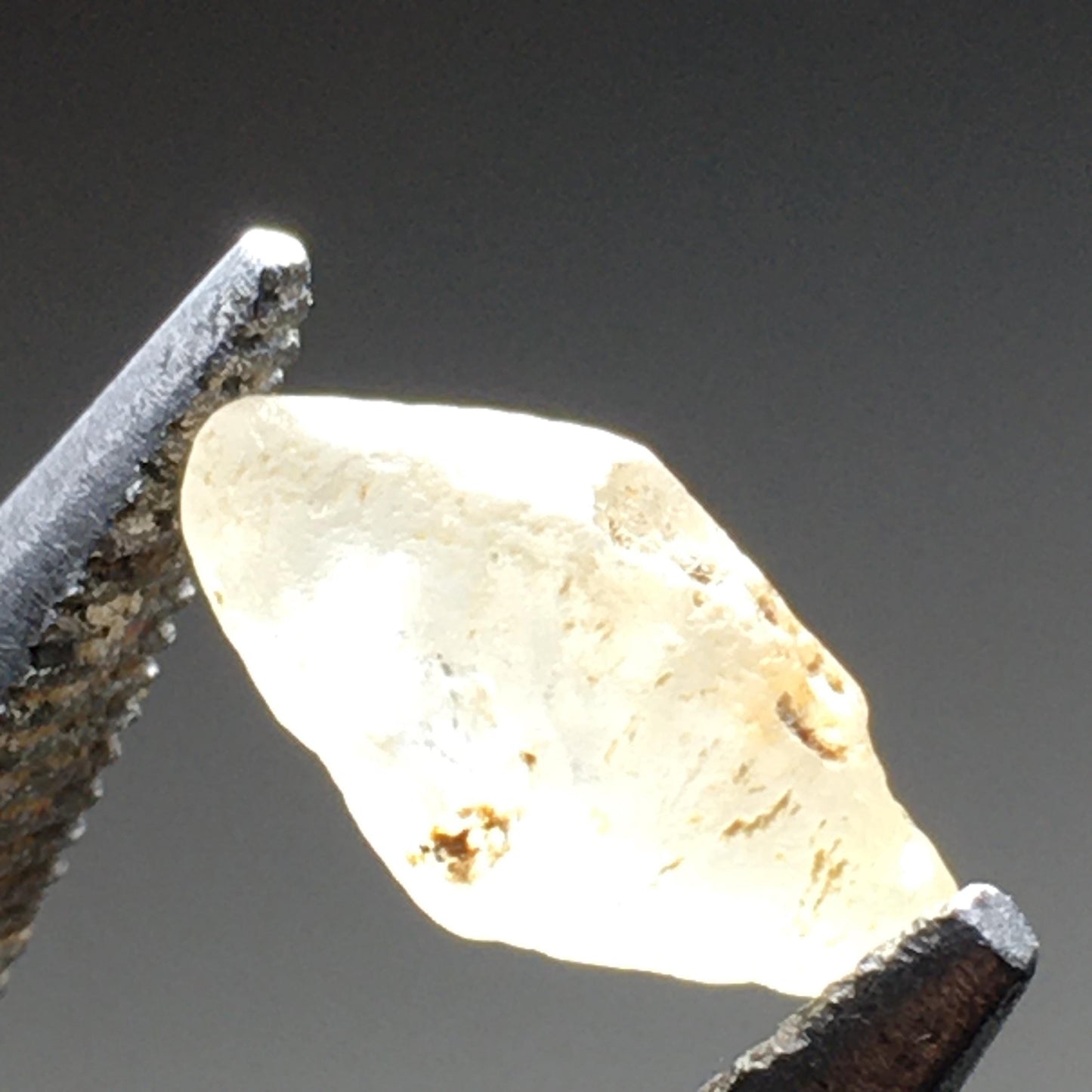 White Sapphire Double Terminated Point 3.33 ct