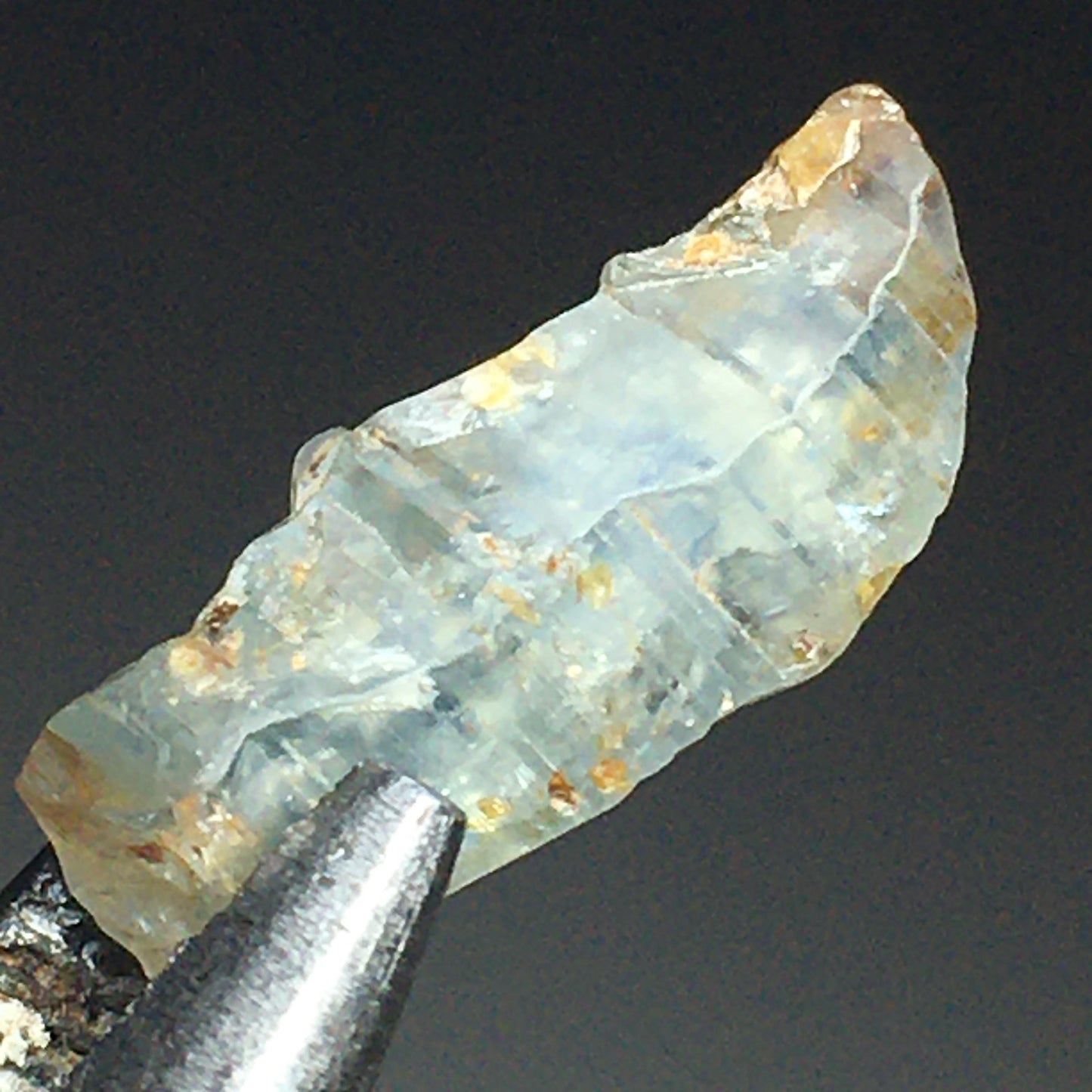 Blue Green Sapphire Terminated Point 4.49 ct