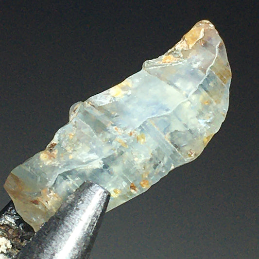 Blue Green Sapphire Terminated Point 4.49 ct