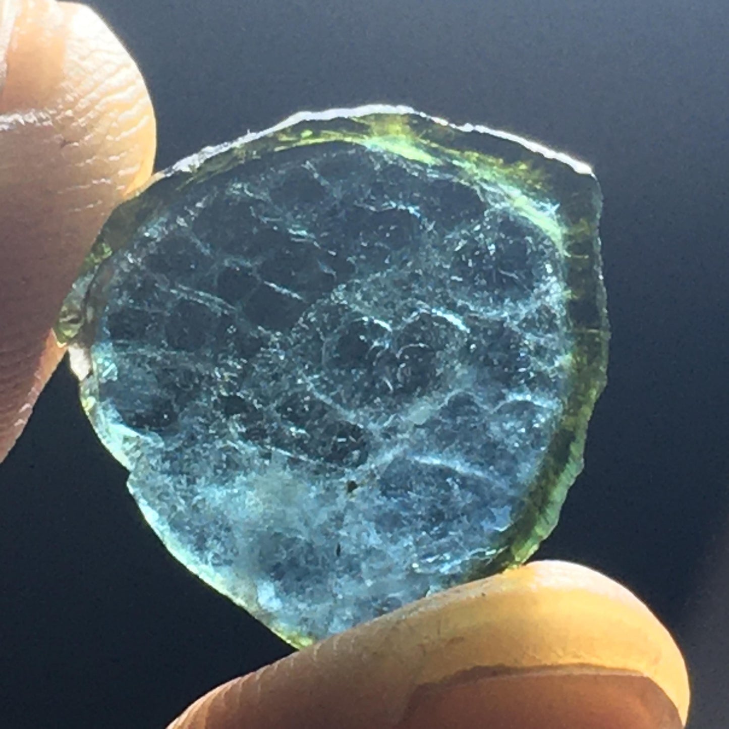 Blue Watermelon Tourmaline 6.715 ct
