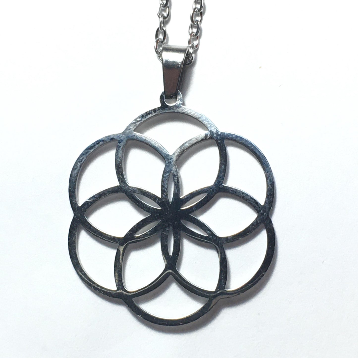 Seed of Life Pendant laser cut