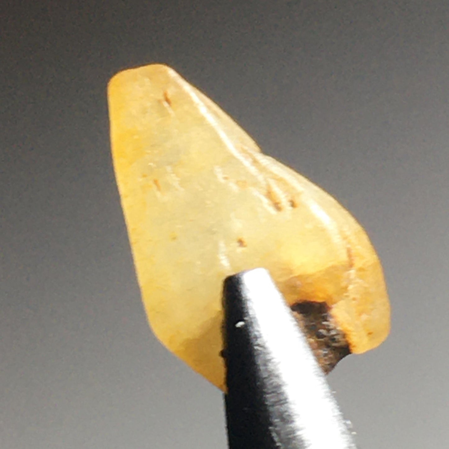 Yellow Sapphire Terminated Point 2.76 ct