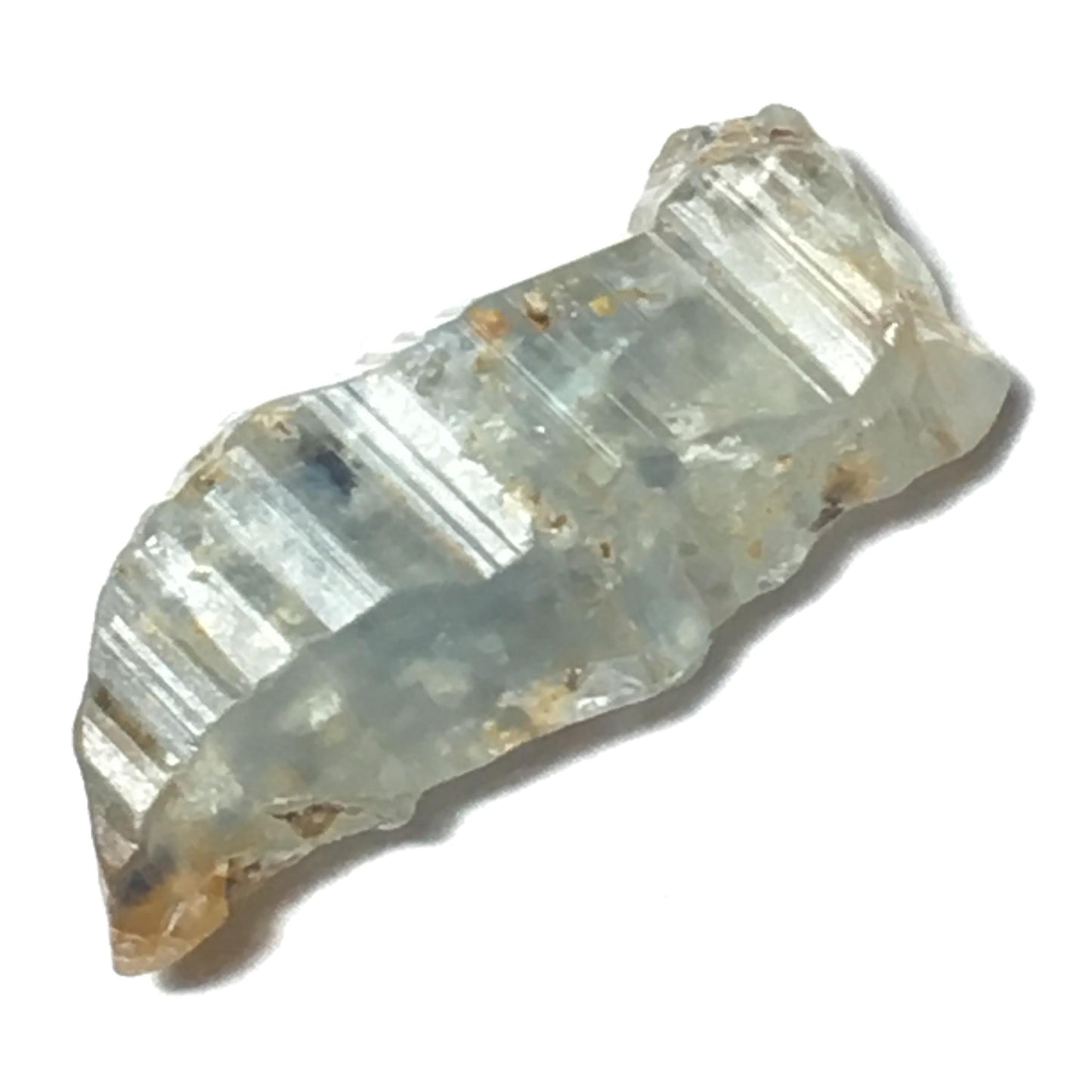 Blue Green Sapphire Terminated Point 4.49 ct