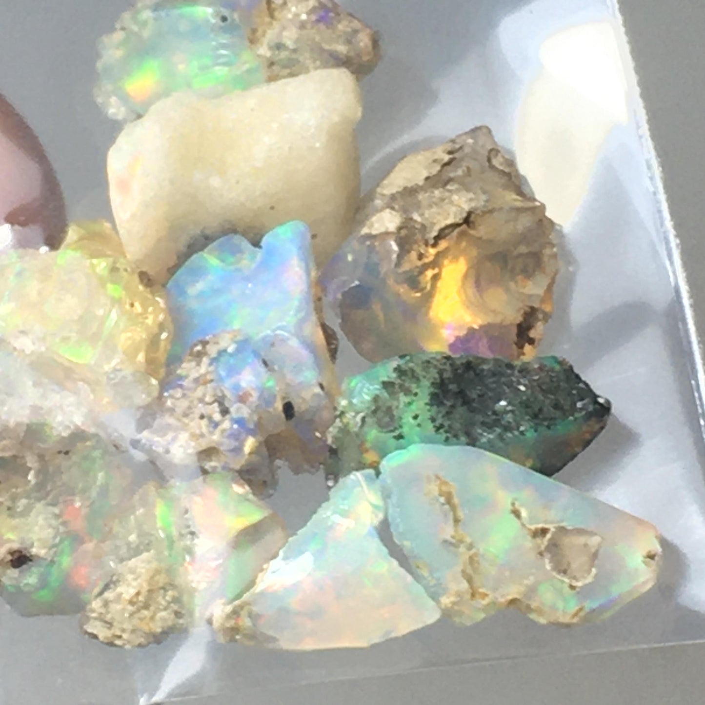 Fire Opal Lot 9.1 ct (10 pc)