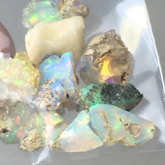 Fire Opal Lot 9.1 ct (10 pc)