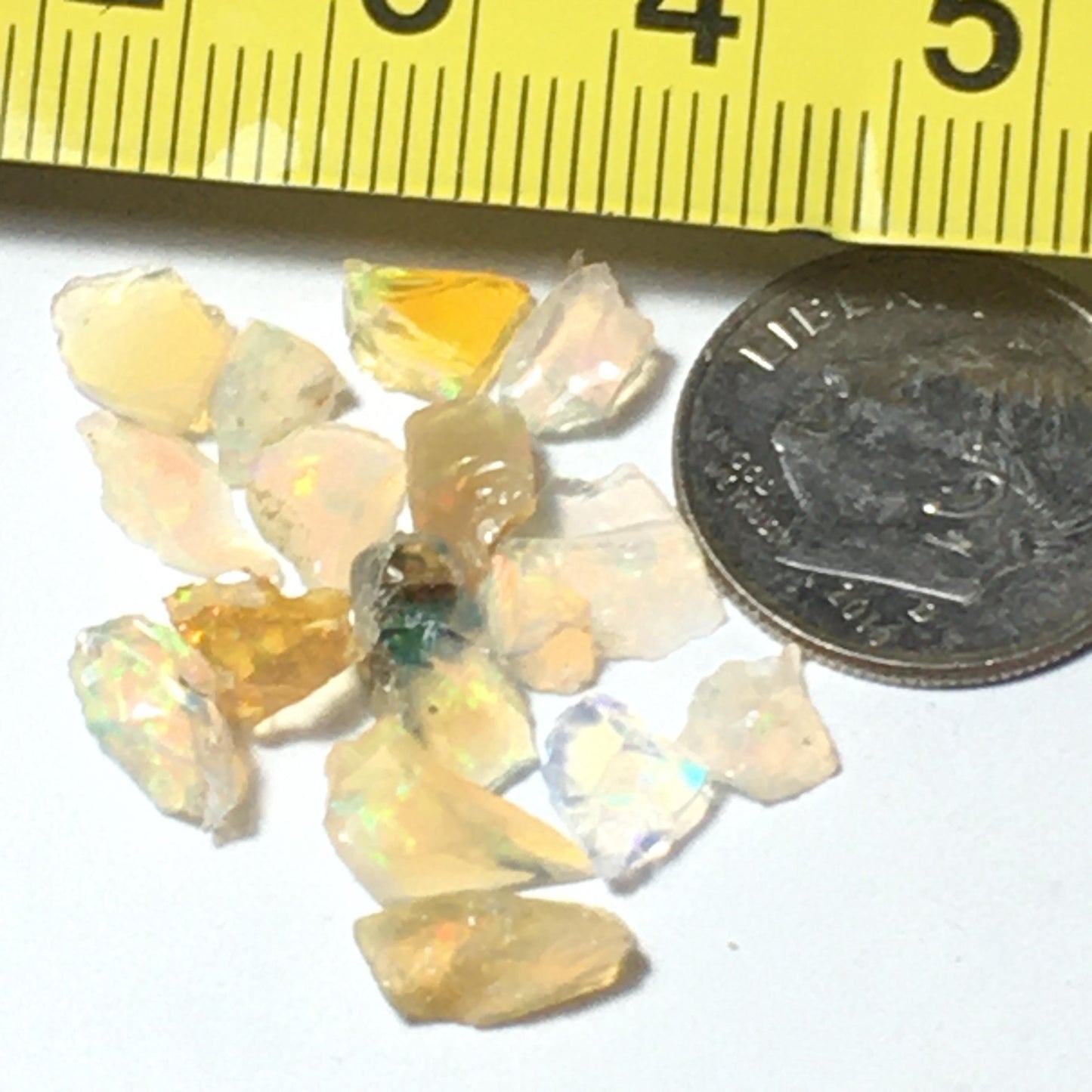 Fire Opal Lot 6.4 ct (17 pc)