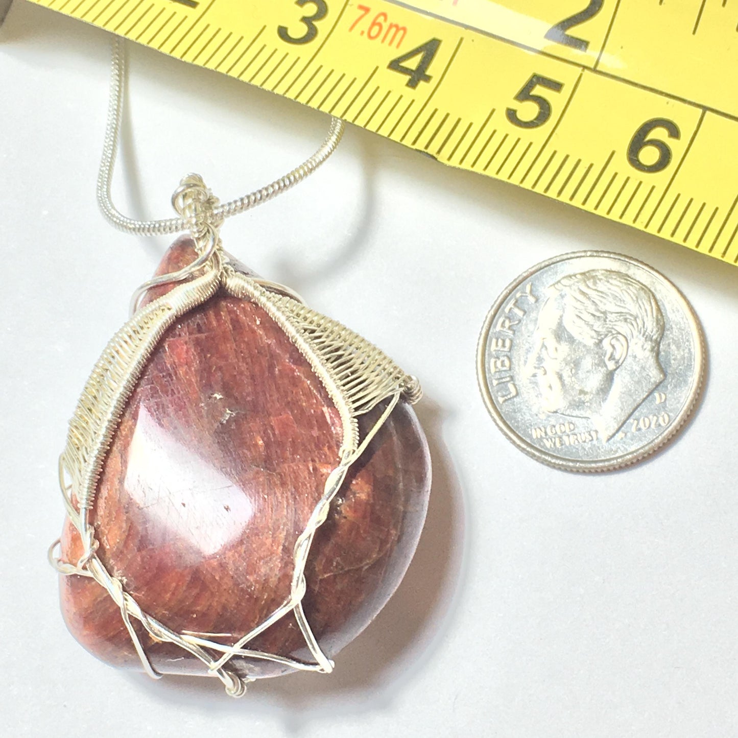Big Red Ruby Wire Wrap