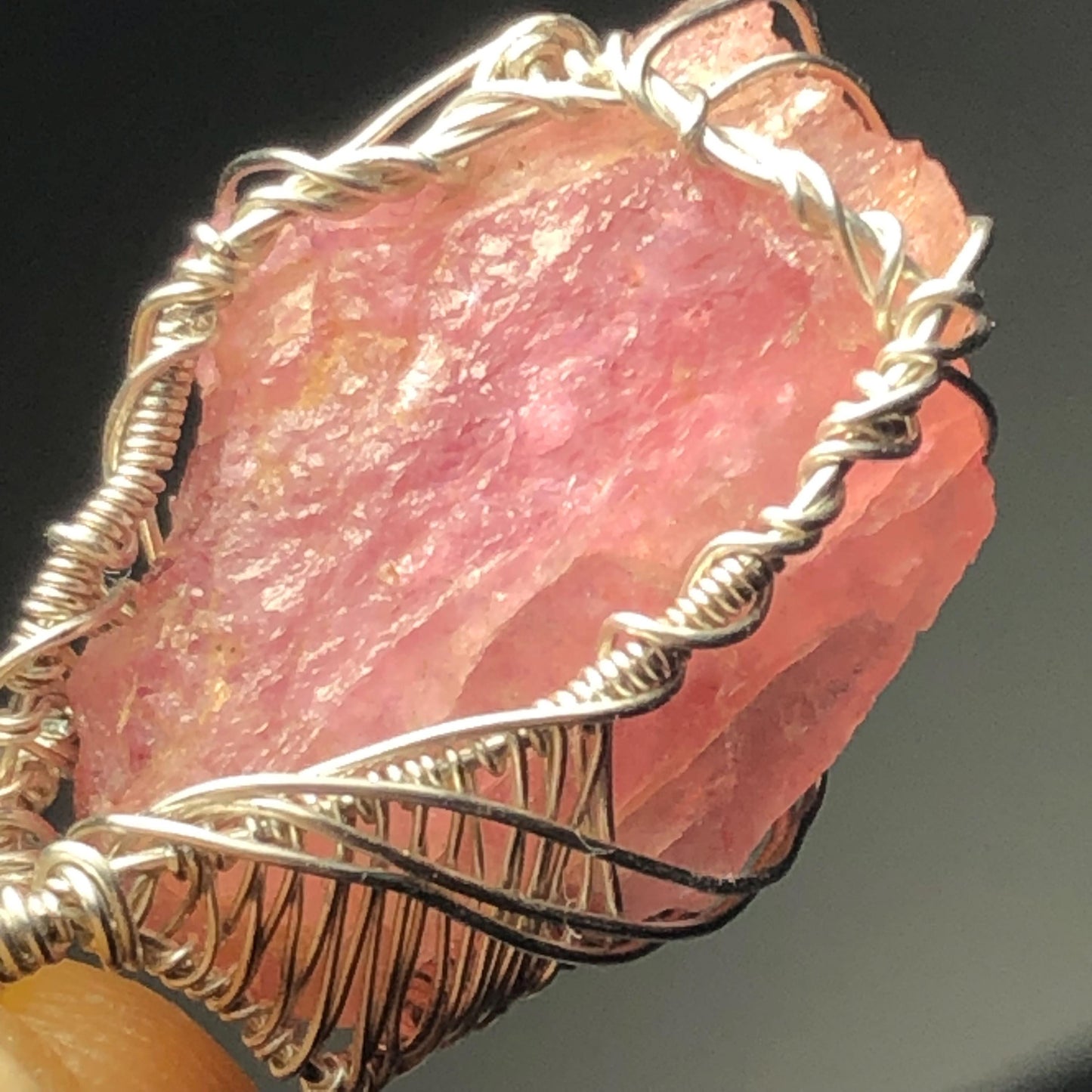 Pink Tourmaline Pendant
